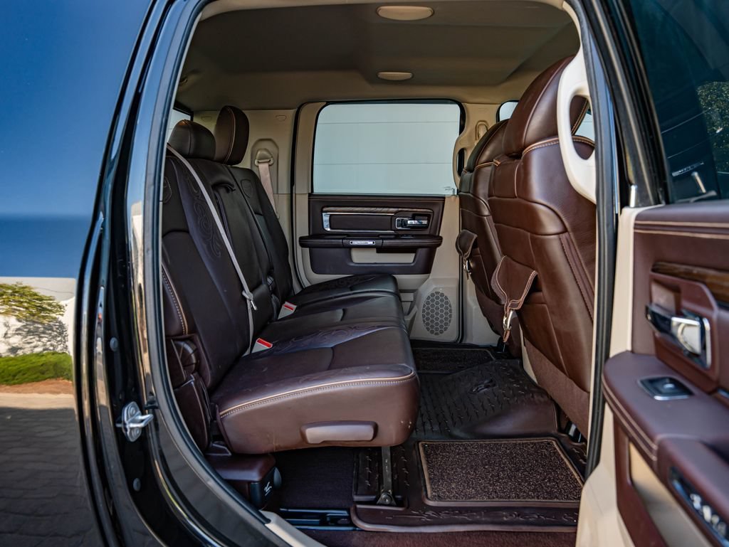Used 2015 Brilliant Black Crystal Pearlcoat Ram Laramie Longhorn image 27