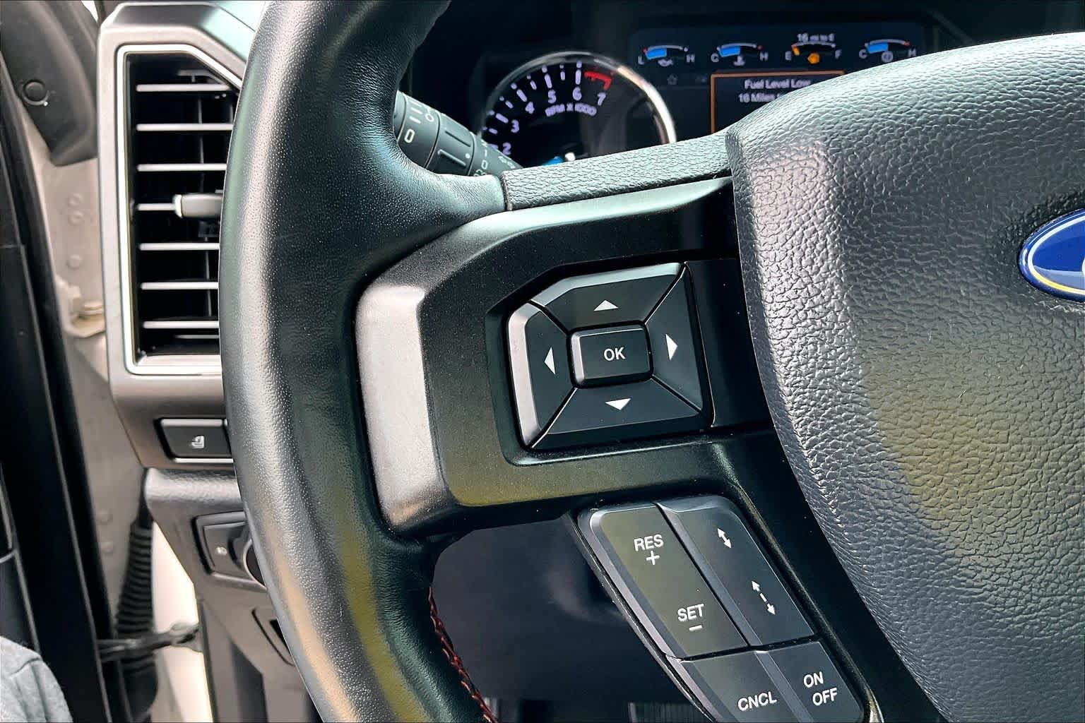 Used 2019 White Platinum Metallic Tri-Coat Ford Limited image 24