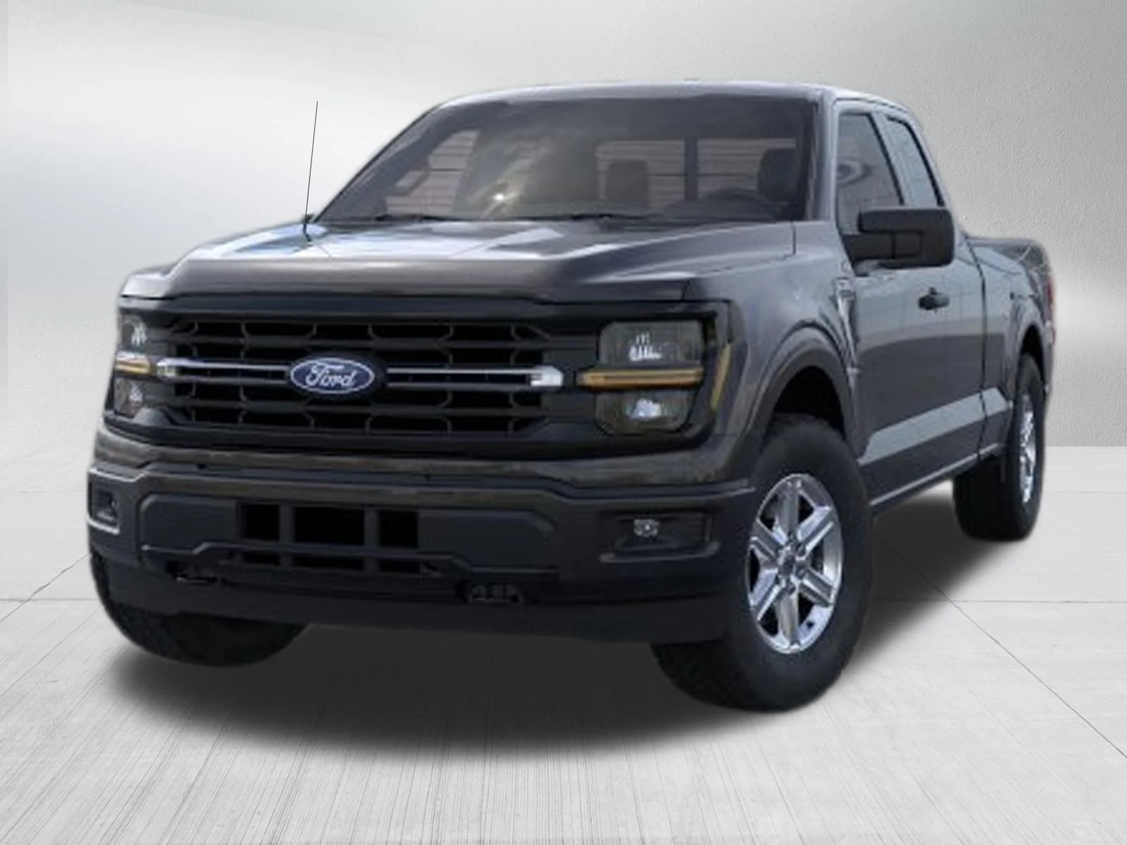 New 2026 Agate Black Metallic Ford XLT image 2