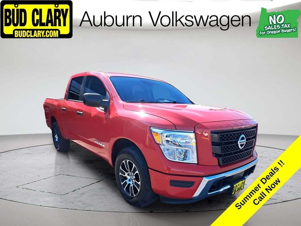 Used 2022 Red Nissan SV image 1
