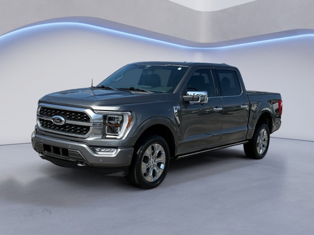 Used 2021 Carbonized Gray Metallic Ford Platinum image 7
