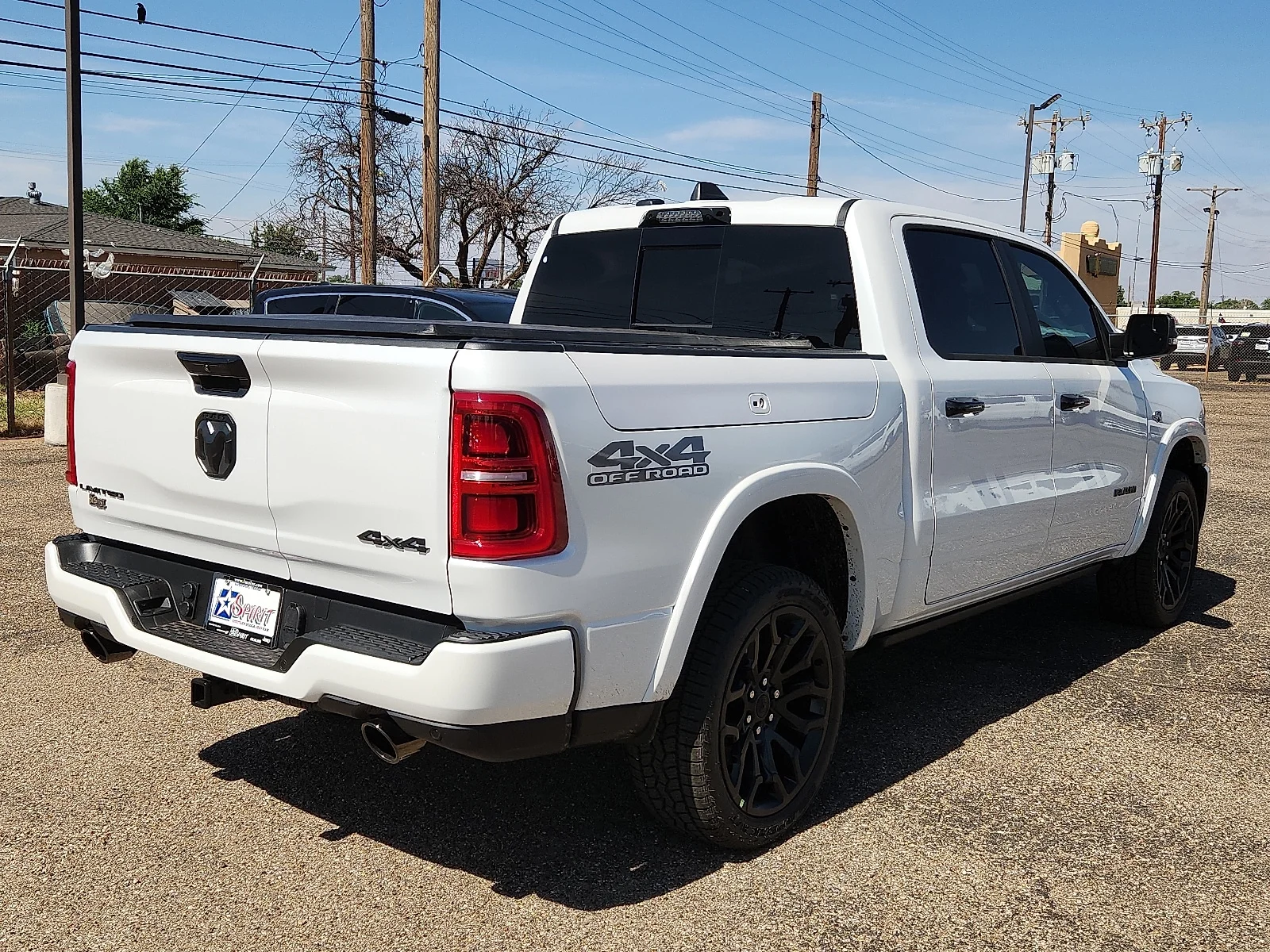 New 2026 PWD Ivory White Ram LIMITED CREW CAB 4X4 5