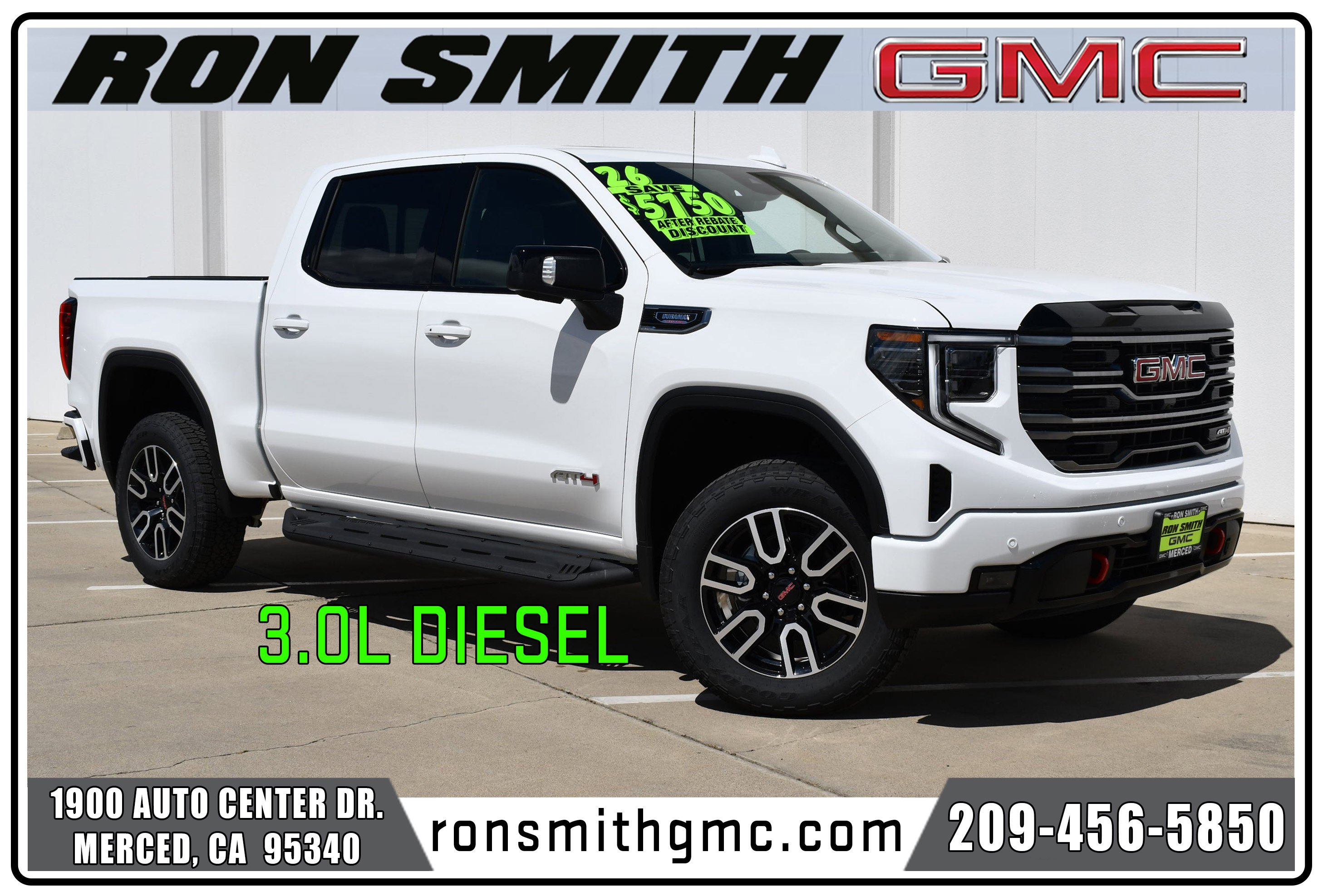 2026 GMC Sierra 4WD Crew Cab Short Box AT4's photo