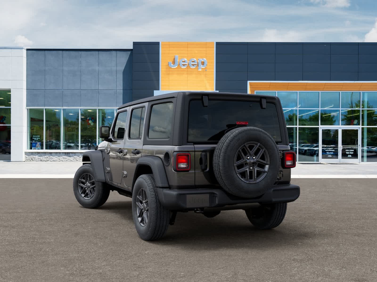 New 2026 Granite Crystal Metallic Clearcoat Jeep Sport image 3