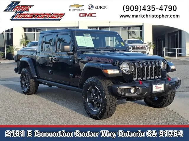 Used 2022 Black Jeep Rubicon 4x4 image 1