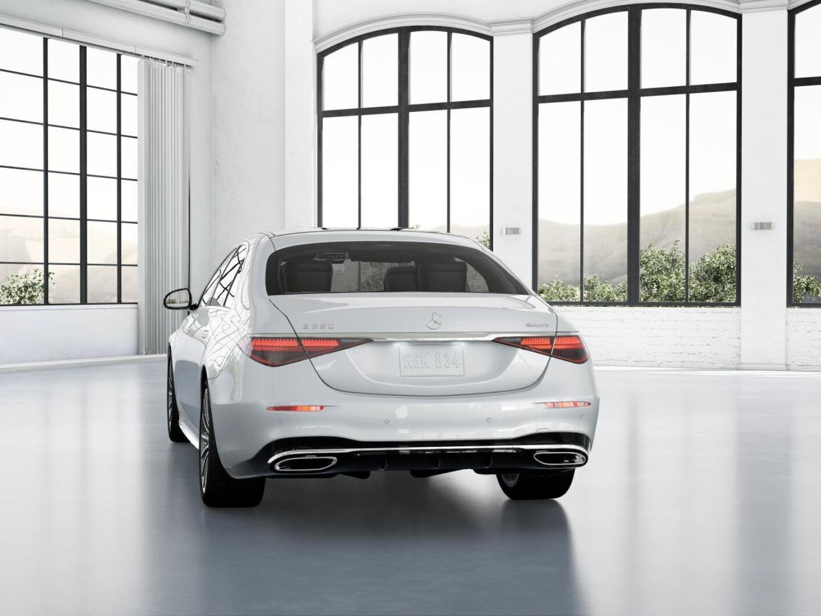 New 2026 MANUFAKTUR Moonlight White Metallic Mercedes-Benz S 580 image 26