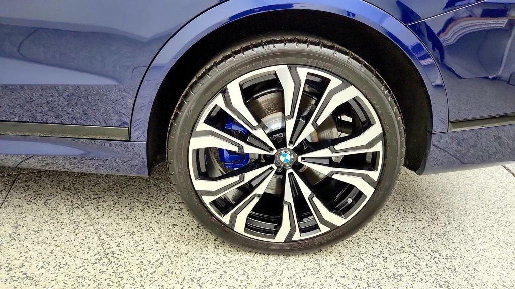 Used 2024 Tanzanite Blue II Metallic BMW M60i Sports Activity Vehicle image 9
