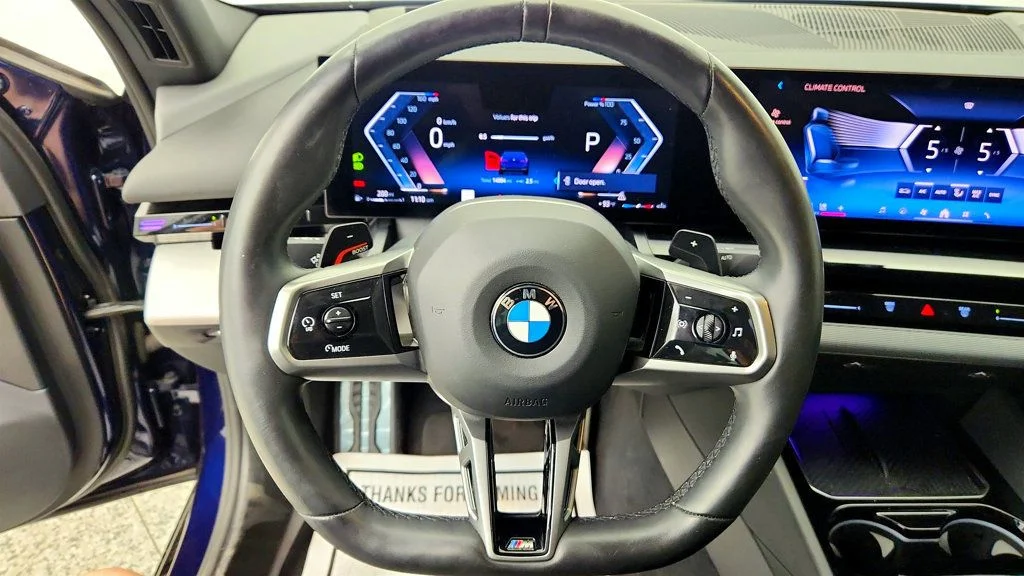 Used 2024 Tanzanite Blue II Metallic BMW 530i w/ M Sport Pro Pkg, Luxury Seating & Premium Pkg image 14