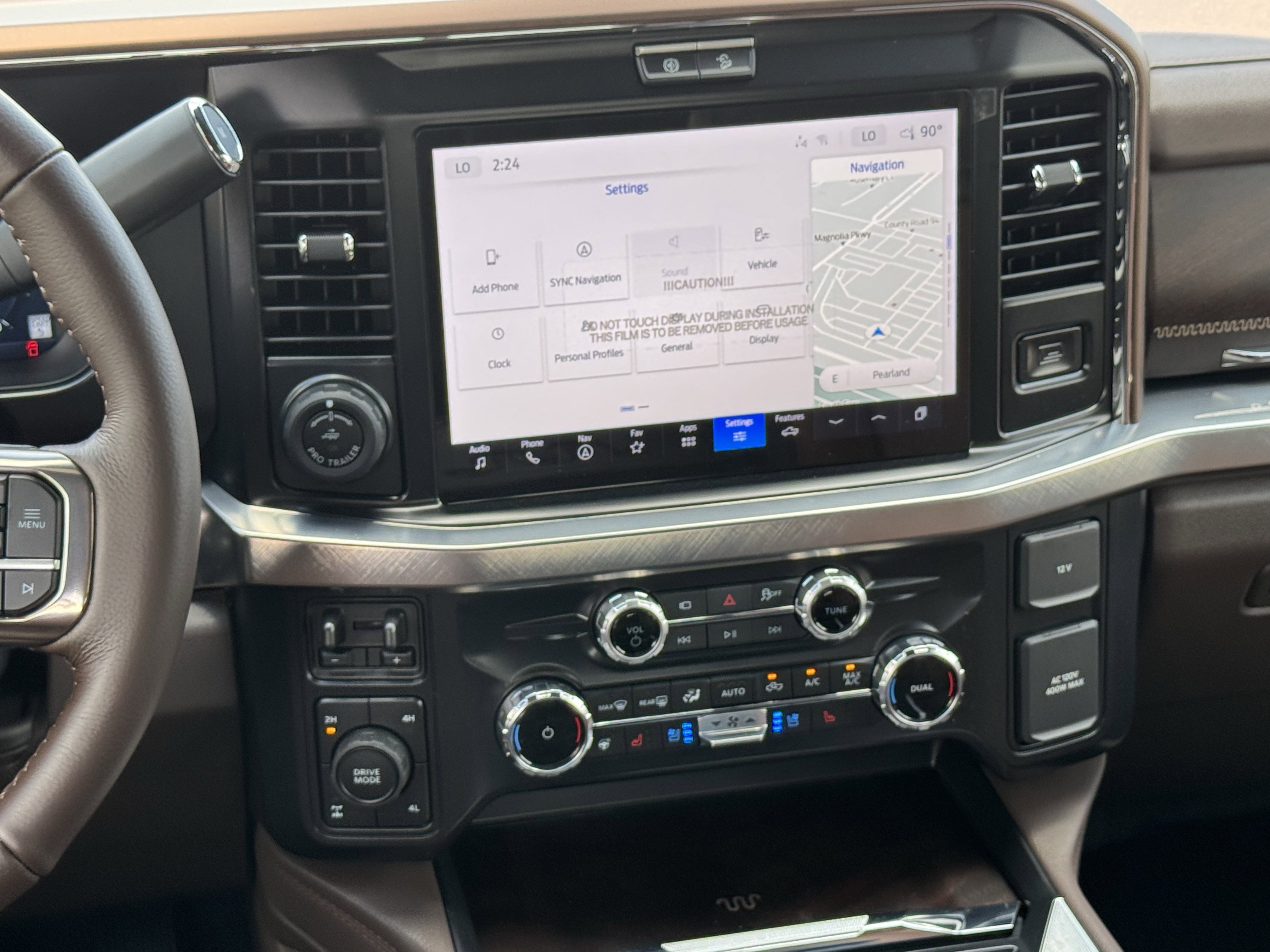 New 2026 Star White Metallic Tri-Coat Ford King Ranch image 15