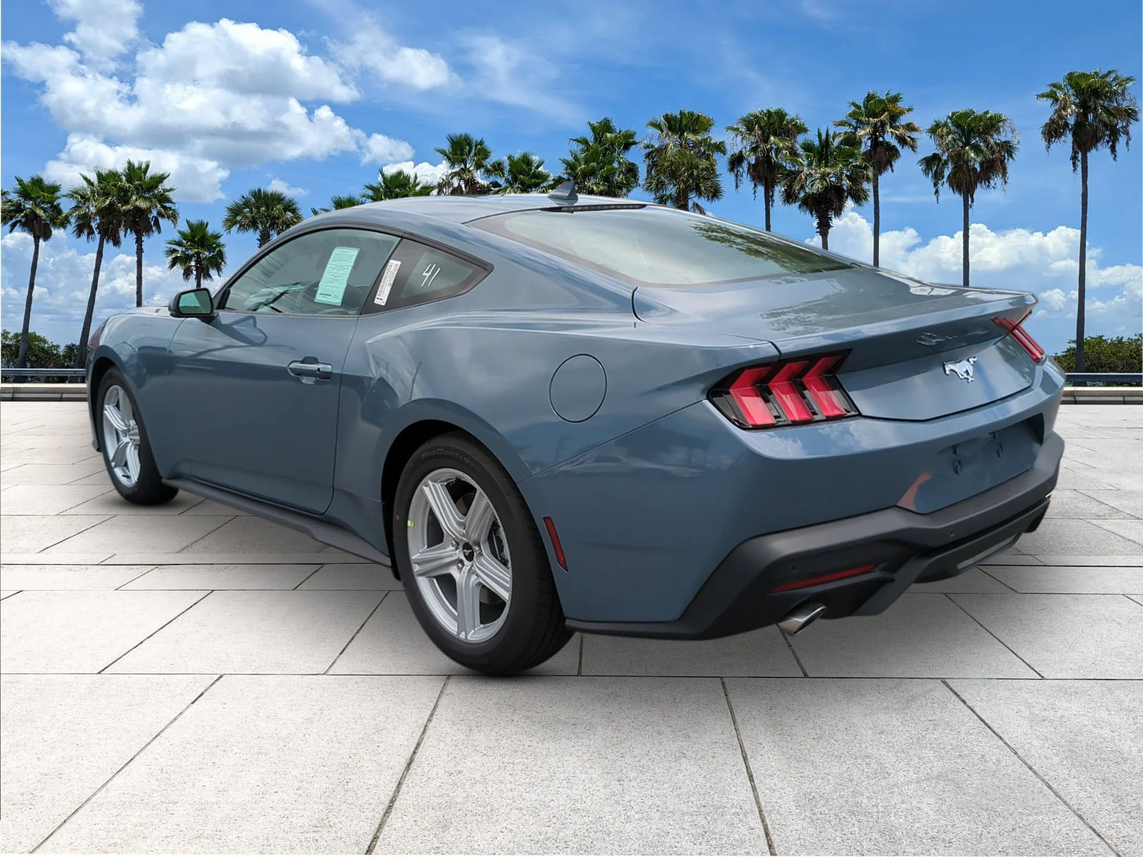 New 2026 Vapor Blue Metallic Ford EcoBoost® Premium Fastback image 5