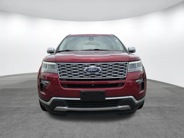 Used 2018 Ruby Red Metallic Ford Platinum image 2