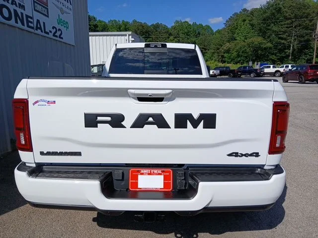 New 2026 Bright White Clear-Coat Exterior Paint RAM Laramie image 4