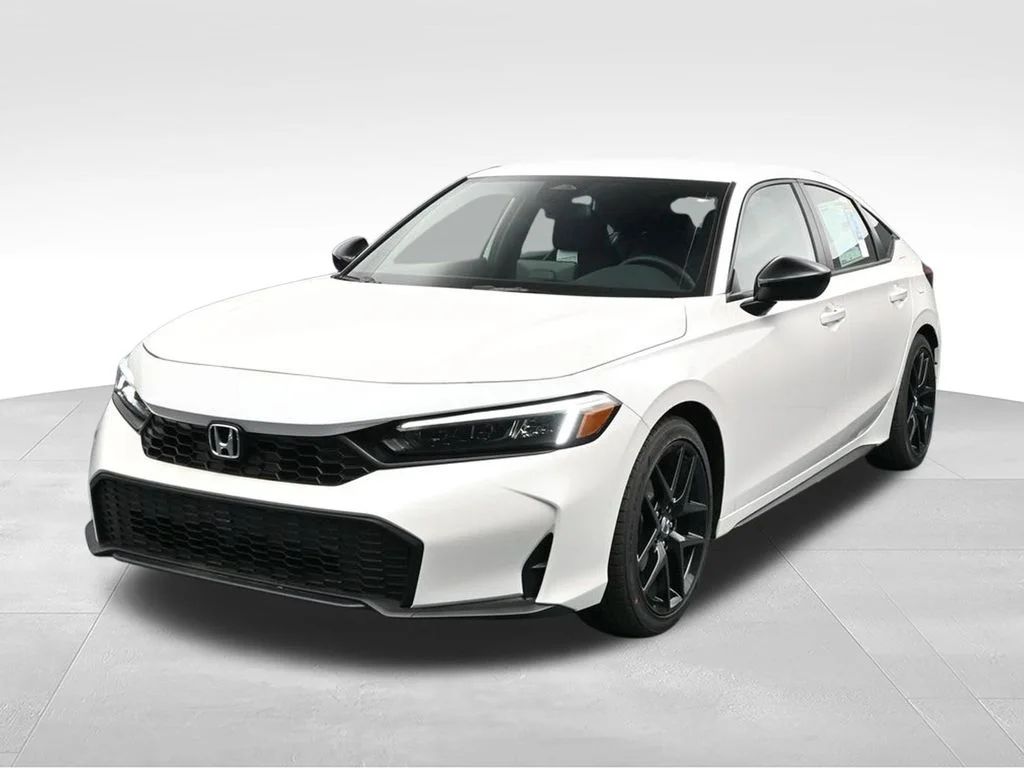 New 2026 Platinum White Pearl Honda Sport image 3