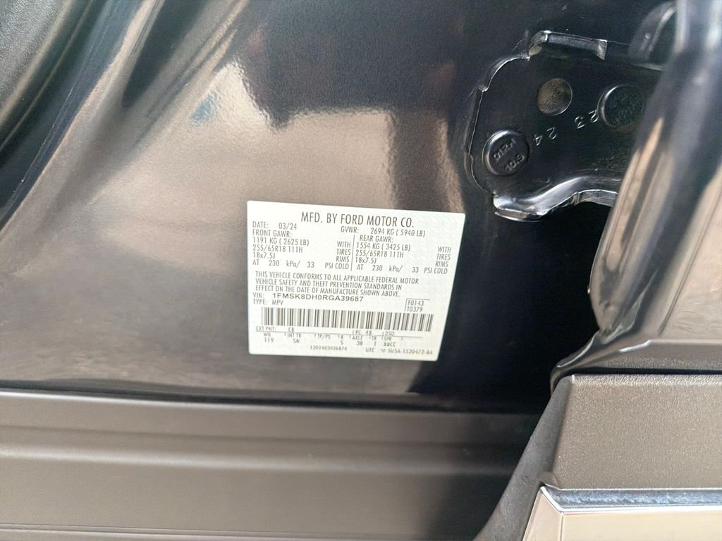 Used 2024 Blue Ford XLT image 24