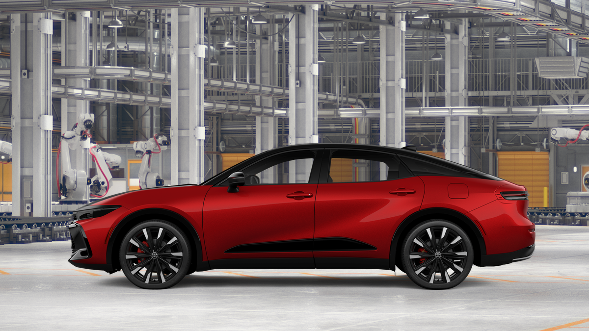New 2027 Finish Line Red with Black bi-tone Toyota Platinum image 4