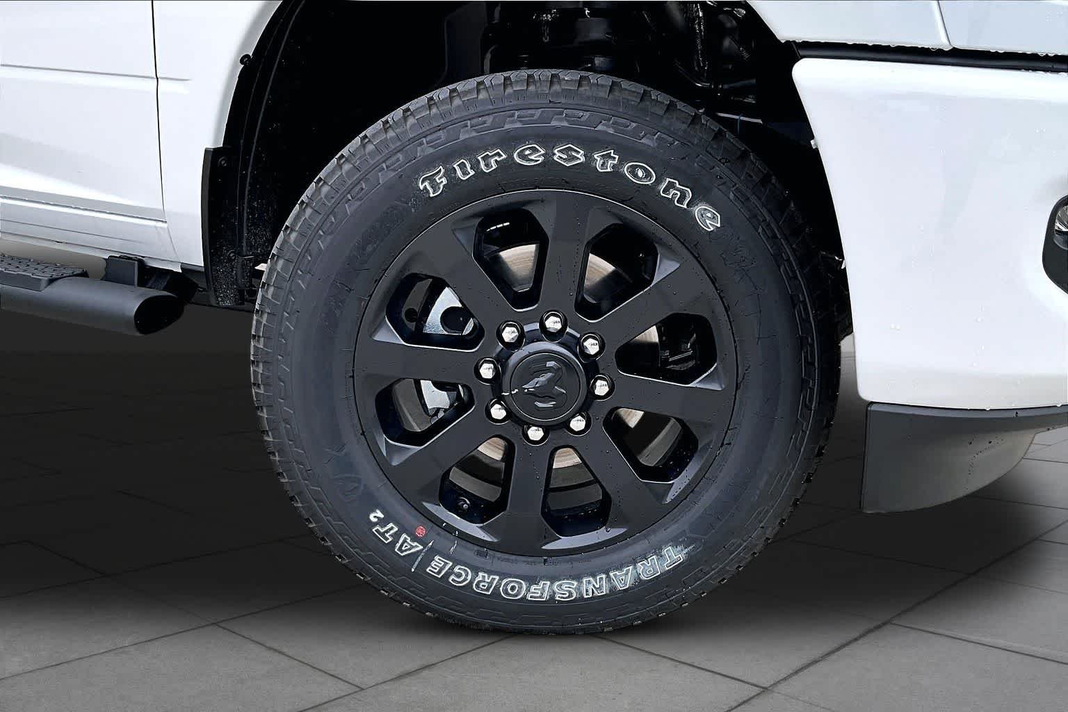 New 2026 Bright White Clearcoat RAM Black Express image 12