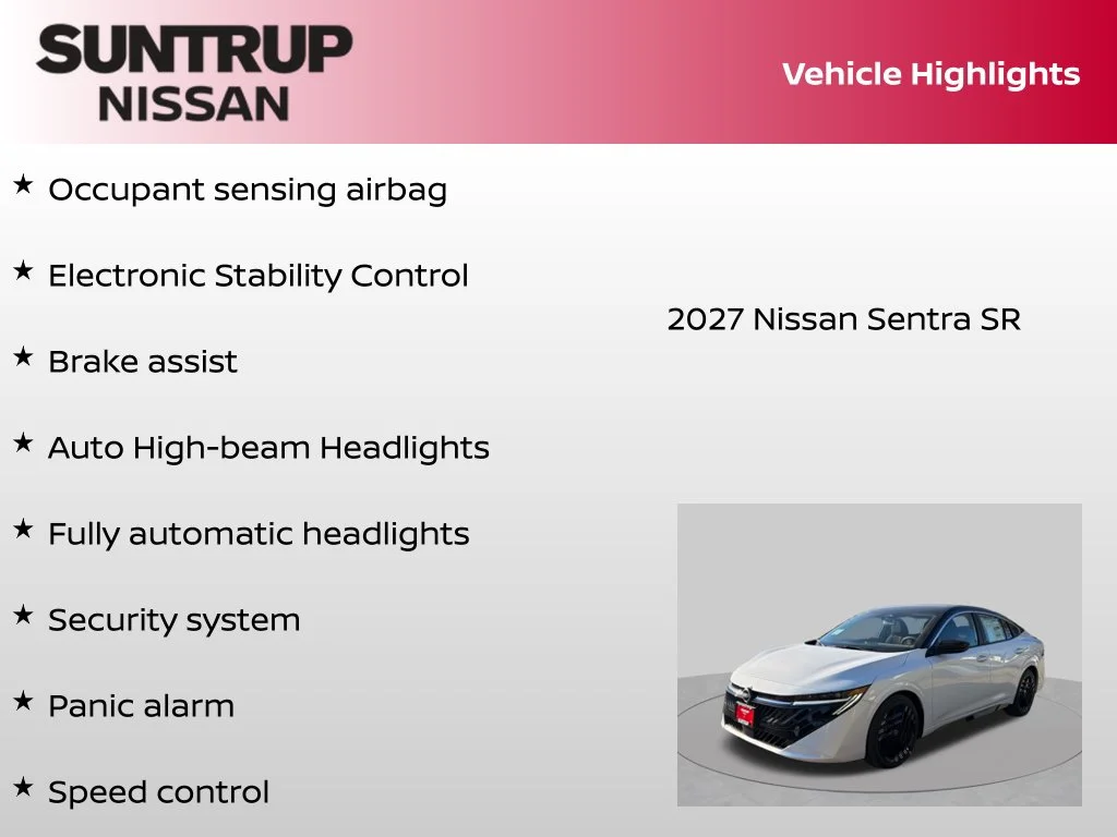 New 2027 White Nissan SR image 23