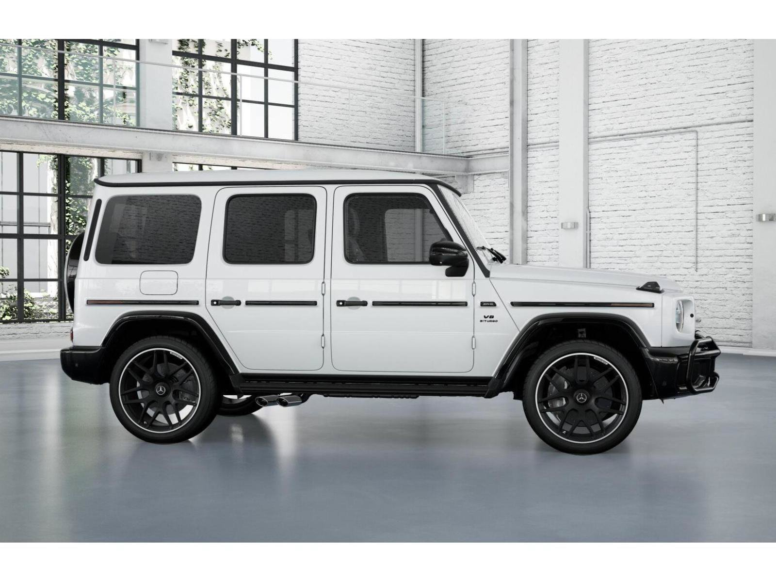 New 2026 MANUFAKTUR Moonlight White Metallic Mercedes-Benz AMG® G 63 SUV image 30