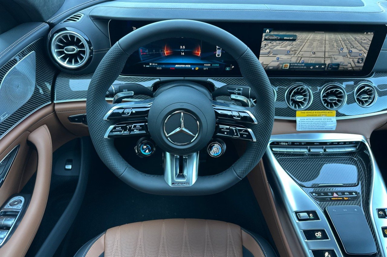 New 2026 MANUFAKTUR Starling Blue Magno Mercedes-Benz AMG® GT 43 4-Door Coupe image 13