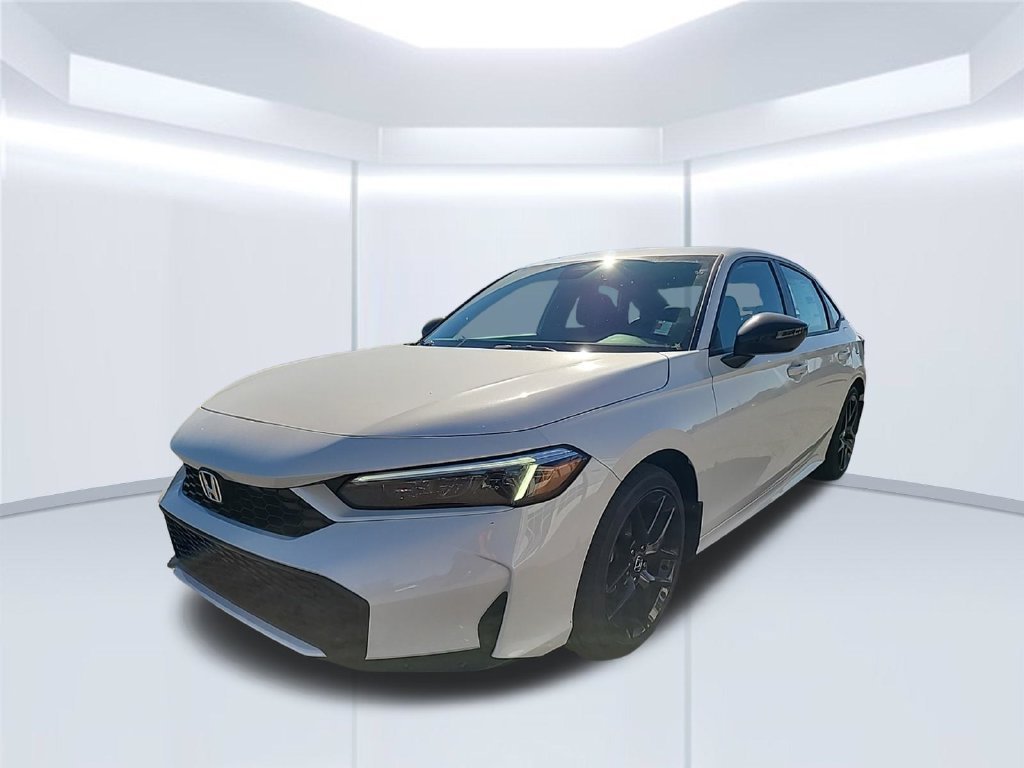 New 2026 Platinum White Pearl Honda Sport image 2
