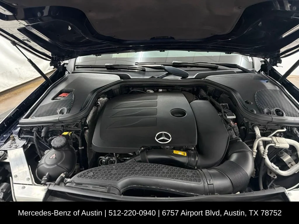 Certified Used 2021 Blue Mercedes-Benz E 350 image 32