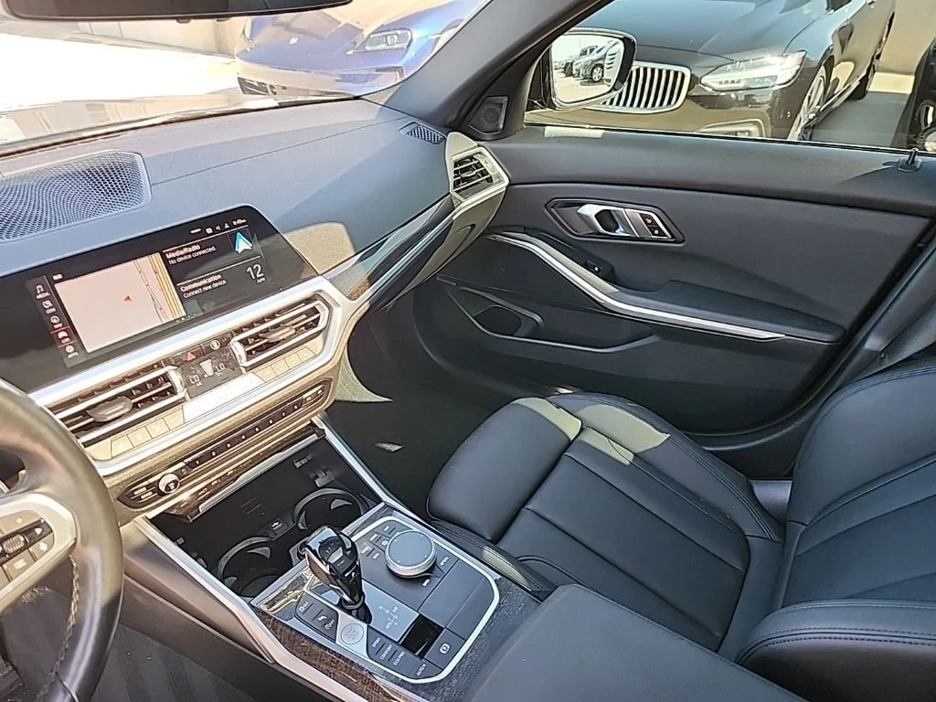 Used 2021 Black Sapphire Metallic BMW 330i xDrive image 6