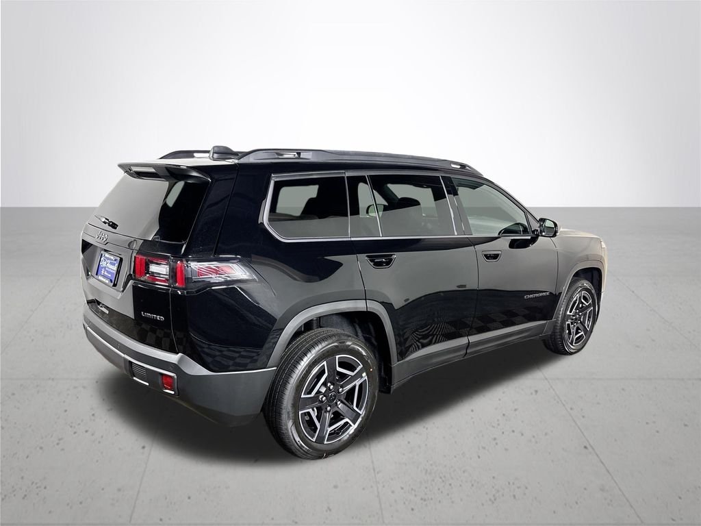 New 2026 Diamond Black Crystal Pearlcoat Jeep Limited image 6
