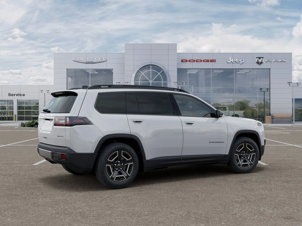 New 2026 Bright White Clearcoat Jeep Limited image 4