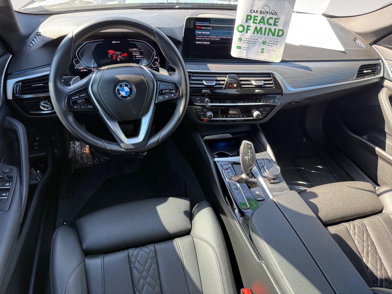 Used 2023 Jet Black BMW 530e iPerformance image 15