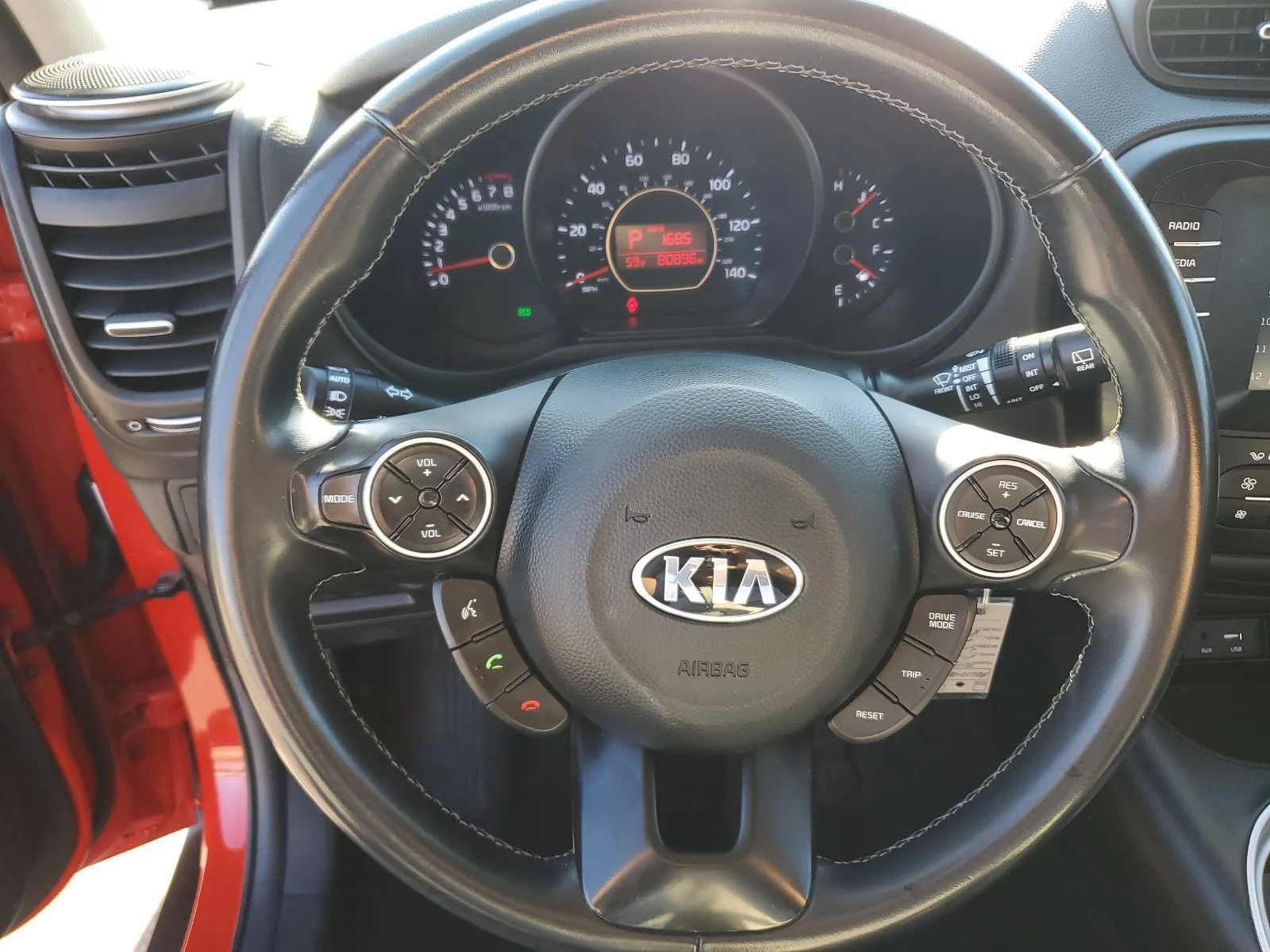 Used 2018 Red Kia Plus image 15