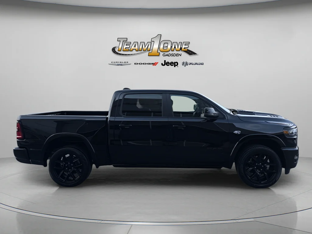 New 2026 Diamond Black Crystal Pearl-Coat Exterior Paint RAM Laramie image 11