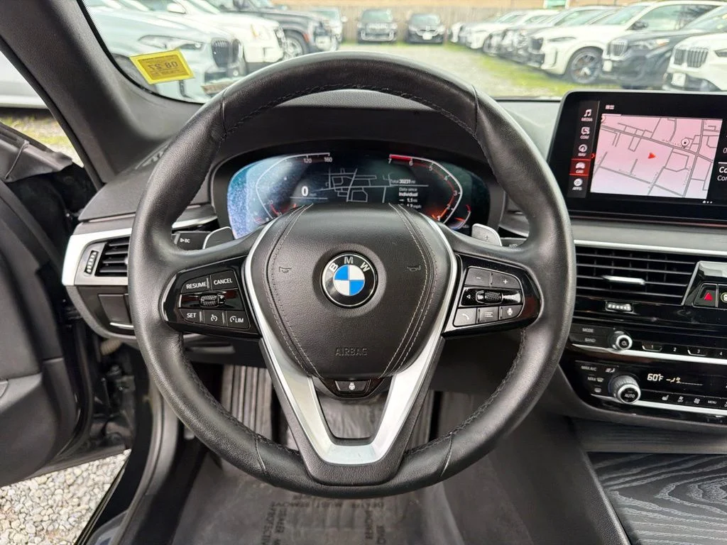 Used 2023 Black BMW 530i xDrive image 34