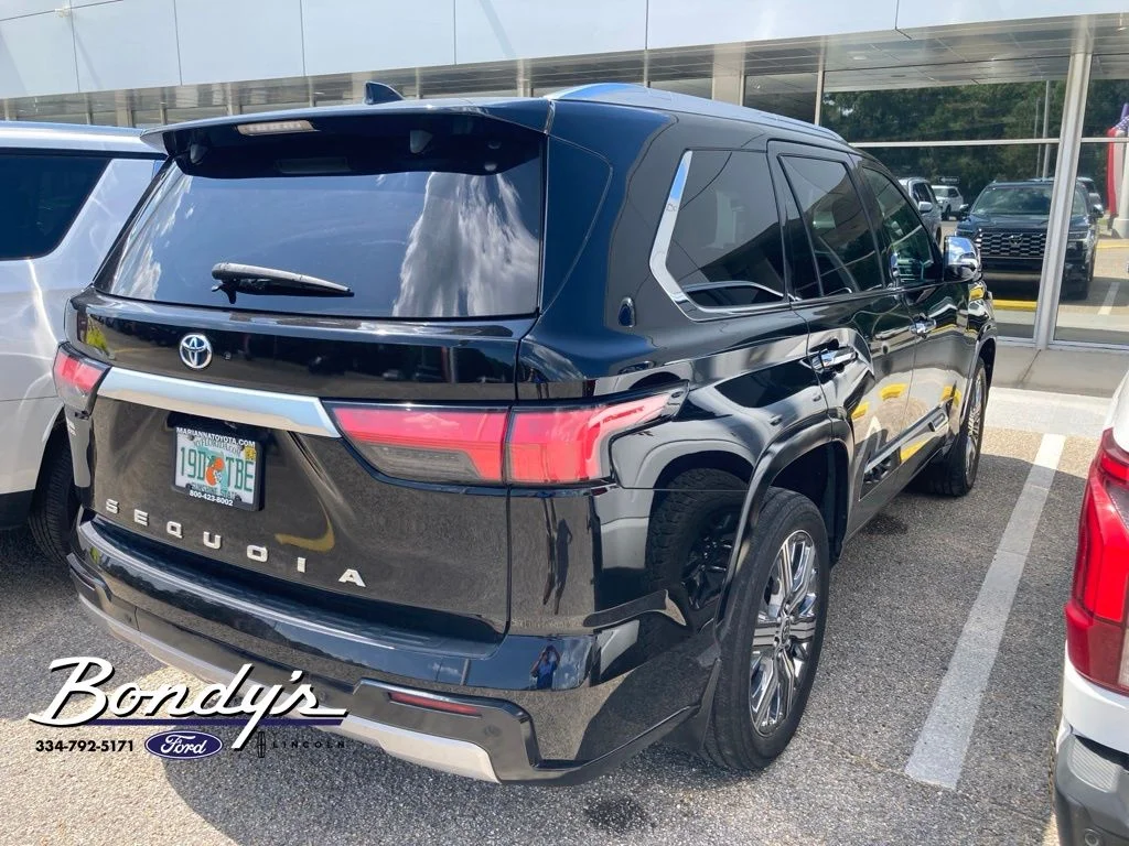 Used 2023 Midnight Black Metallic Toyota Capstone image 4