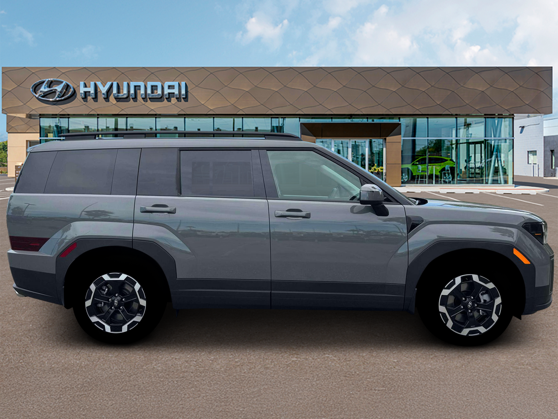New 2026 Hampton Gray Hyundai SEL AWD image 9