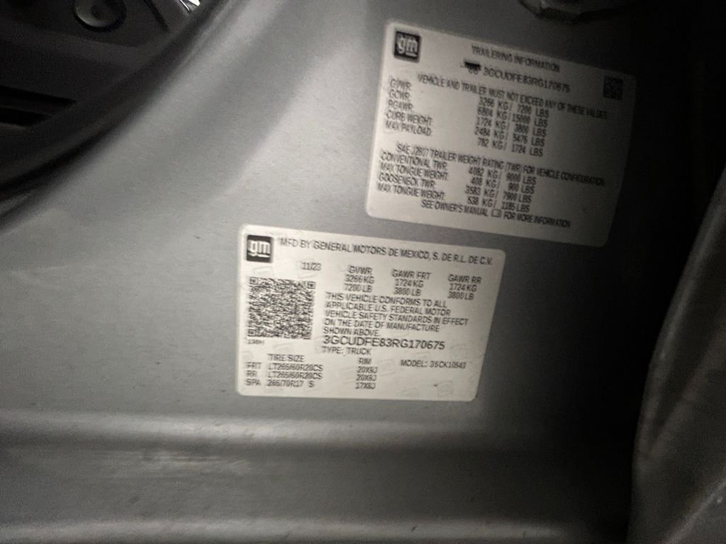 Used 2024 Gray Chevrolet LT Trail Boss image 20