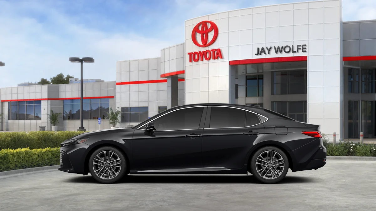 New 2026 Midnight Black Metallic Toyota XLE image 4
