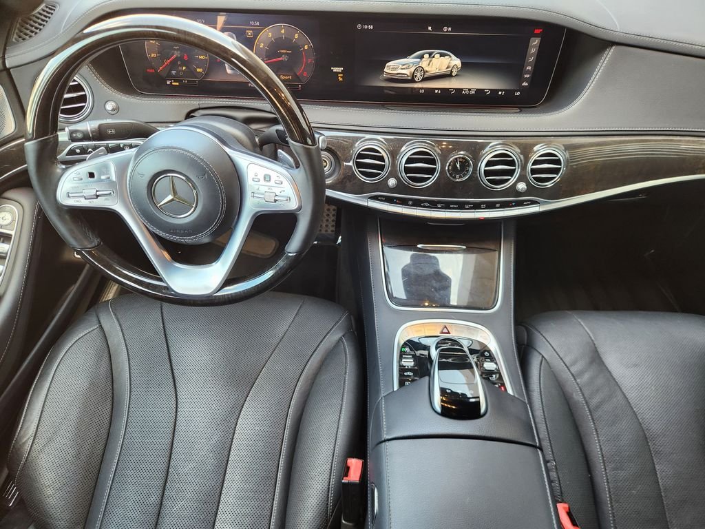 Used 2018 designo Diamond White Mercedes-Benz S 450 image 26
