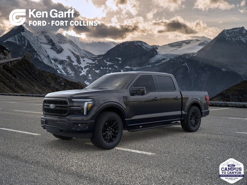 New 2026 Agate Black Metallic Ford LARIAT image 1