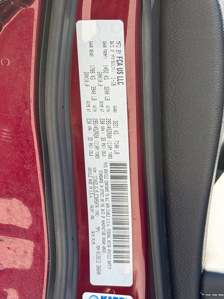 Used 2018 Red Dodge SRT image 36