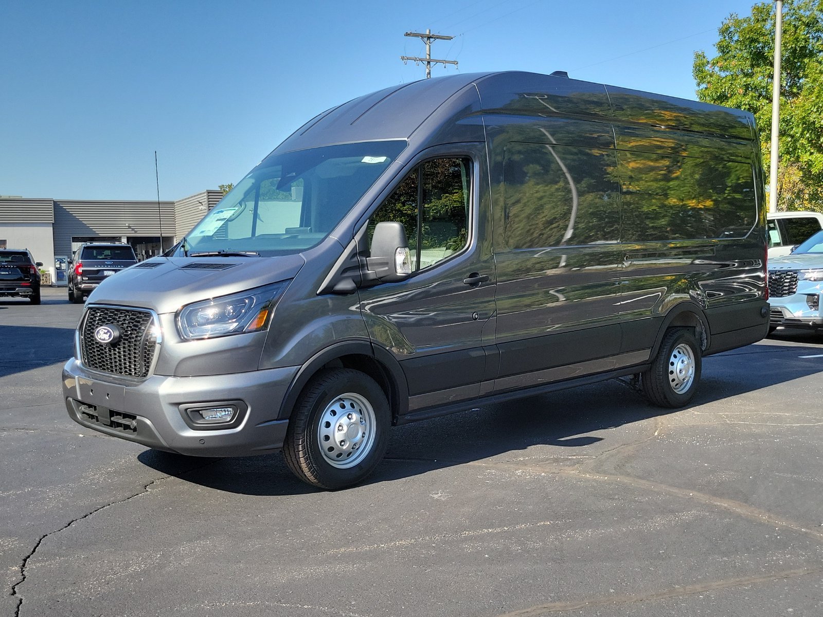 New 2027 Carbonized Gray Metallic Ford Cargo Van image 27