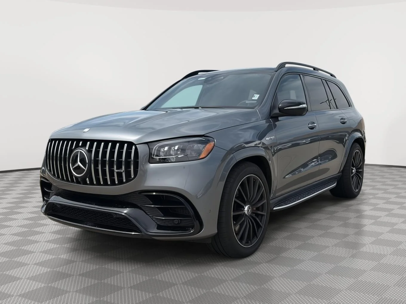 Certified Used 2026 Selenite Grey Metallic Mercedes-Benz AMG® GLS 63 image 2