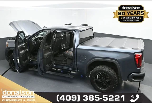 Used 2021 DARK SKY METALLIC GMC AT4 image 26