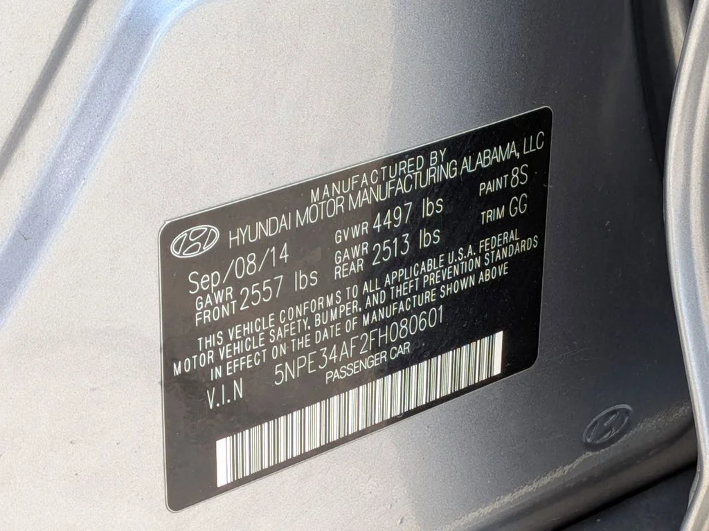 Used 2015 Gray Hyundai Limited image 31