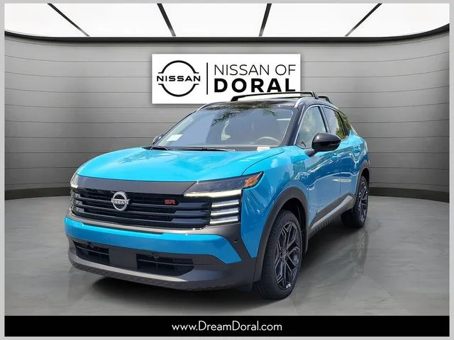 New 2026 Arctic Ice Blue Metallic / Super Black Two-tone Nissan SR image 1