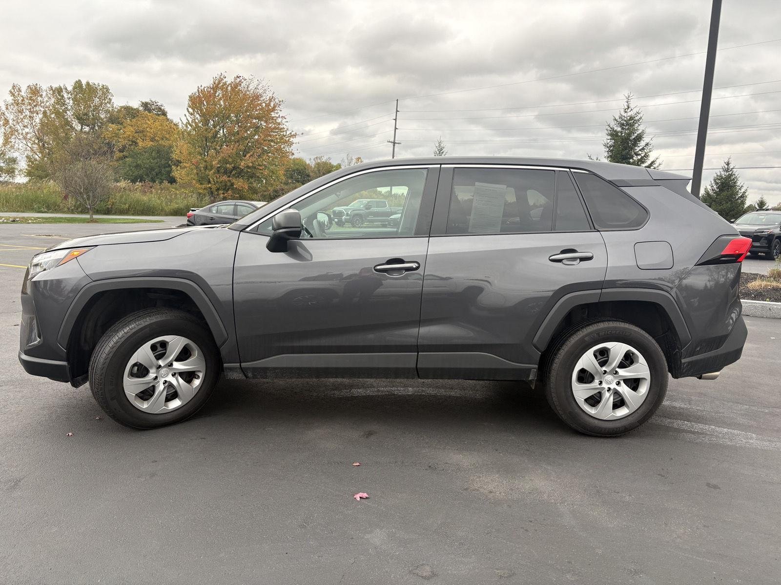 Used 2023 Magnetic Gray Metallic Toyota LE image 8