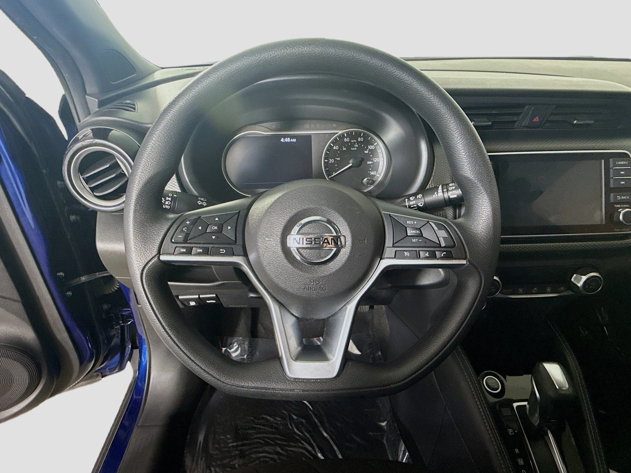 Used 2020 Deep Blue Pearl/Fresh Powder Nissan SV image 9