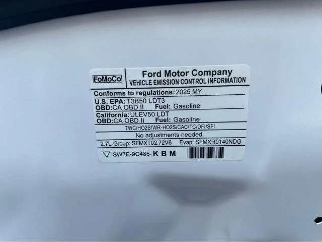 New 2025 Oxford White Ford Badlands® image 56