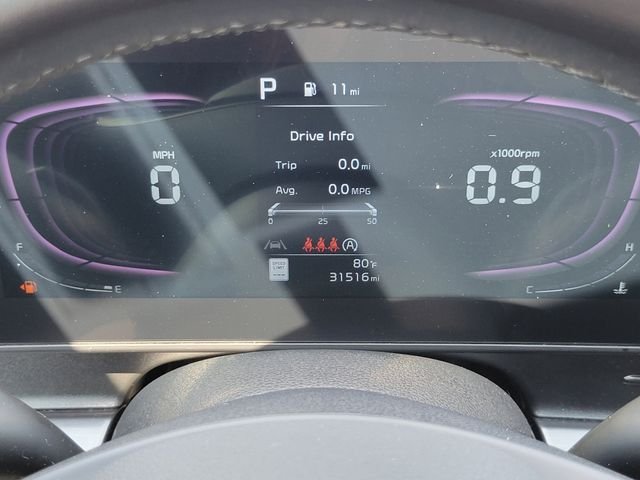 Used 2023 Blue Kia EX image 11