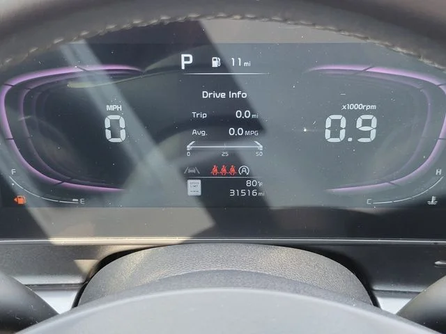 Certified Used 2023 Blue Kia EX image 11