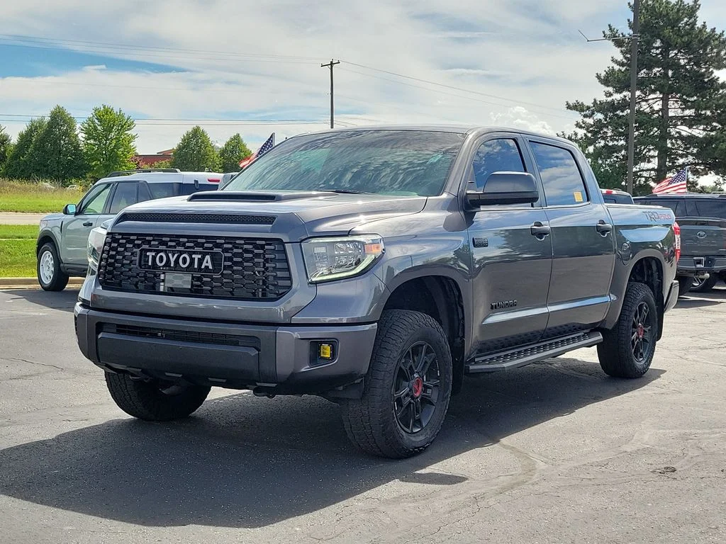 Certified Used 2021 Magnetic Gray Metallic Toyota TRD Pro image 2